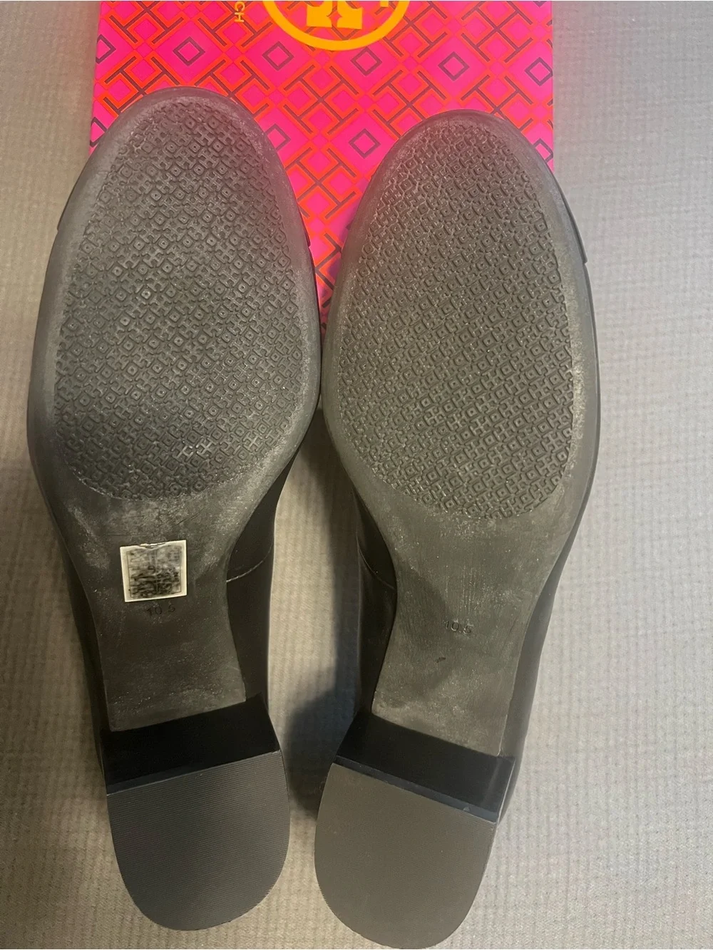 Tory Burch Everly 50MM Pump Nappa Leather/Patent Leather